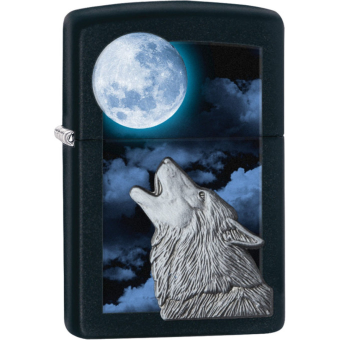 Зажигалка Zippo Classic 28879, матовая чёрная